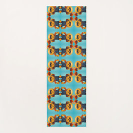 Esterilla De Yoga Fröhlicher Baumeister – Gelber Held mit Hammer  