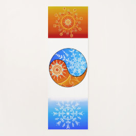 Esterilla De Yoga Fuego e hielo