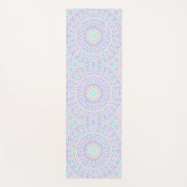 Esterilla De Yoga Funky Hippie Mandala  (Anverso)