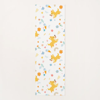 Esterilla De Yoga funny cartoon corgis dogs
