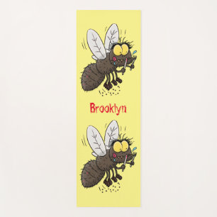 Esterilla De Yoga Funny personalizado de insectos de herradura