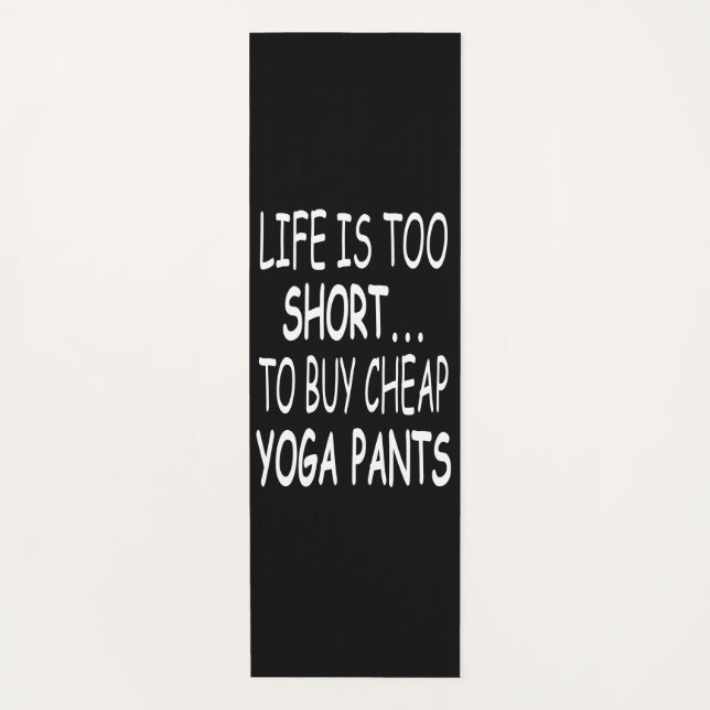 Esterilla De Yoga Funny Yoga Quotes - Funny Yoga - Yoga Pants (Anverso)