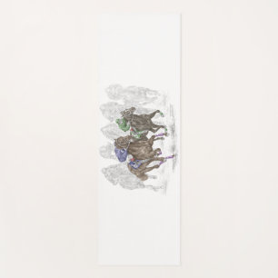 Esterilla De Yoga Galloping Race Horses