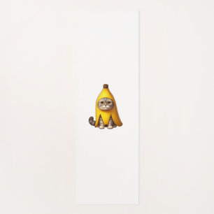 Esterilla De Yoga Gato con traje bananero