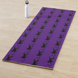 Esterilla De Yoga Gato Divertido Deslizante Rasguño Garras Patas Ras