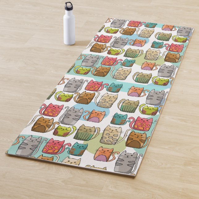 Esterilla De Yoga ¡Gatos! (In situ)