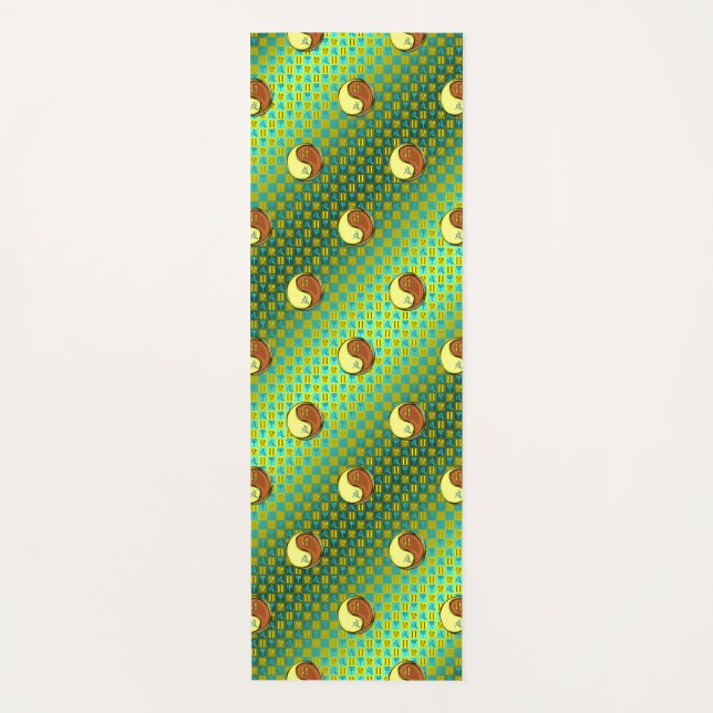 Esterilla De Yoga Gemini & Wood Dog (Anverso)