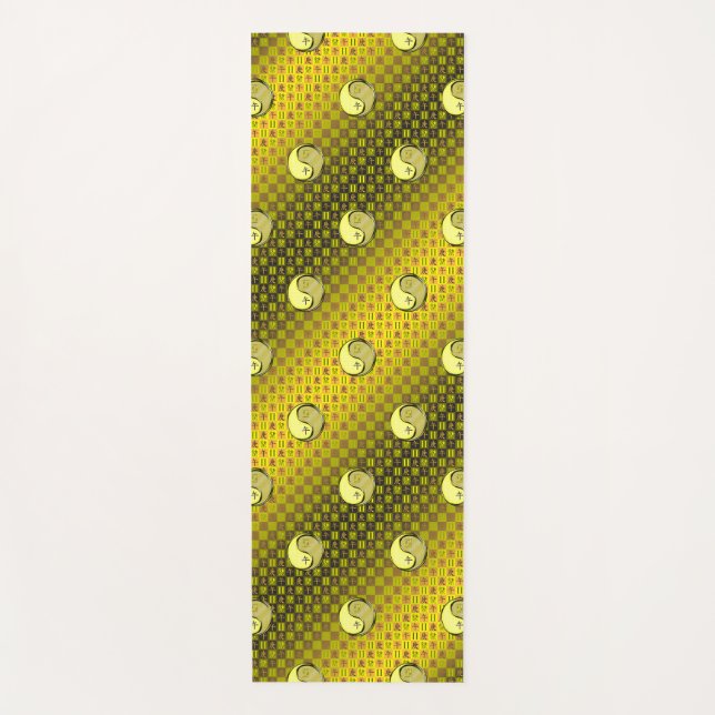 Esterilla De Yoga Gemini y caballo Metalizado (Anverso)