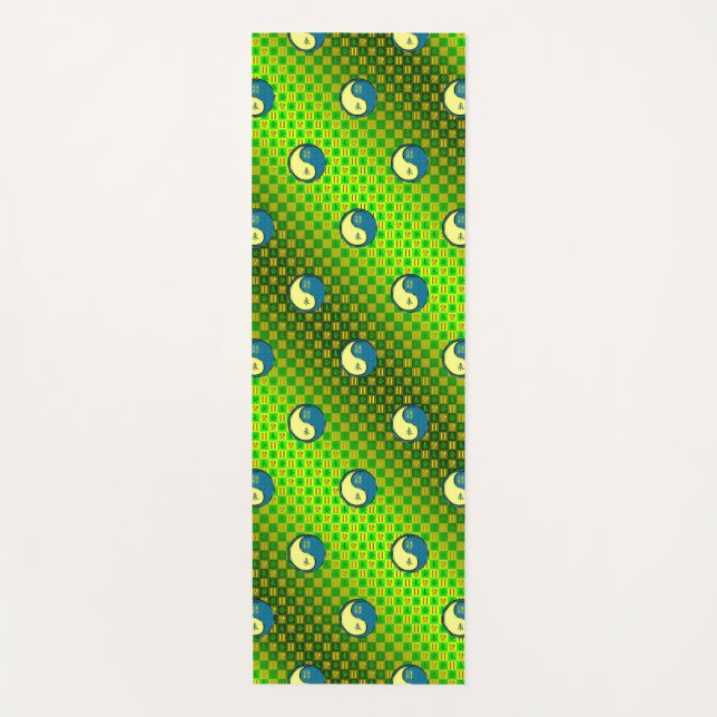 Esterilla De Yoga Gemini y cabra acuática (Anverso)