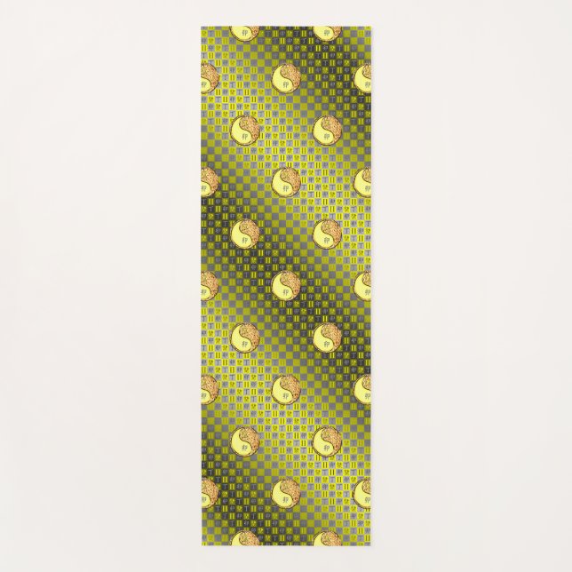 Esterilla De Yoga Gemini y Conejo de Fuego (Anverso)