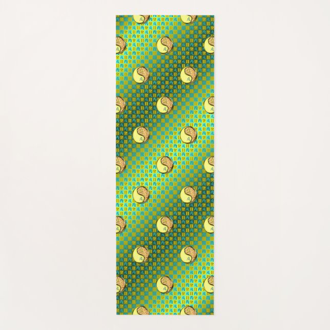 Esterilla De Yoga Gemini y el perro de los incendios (Anverso)