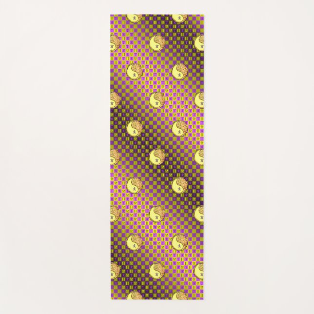 Esterilla De Yoga Gemini y Fire Boar (Anverso)