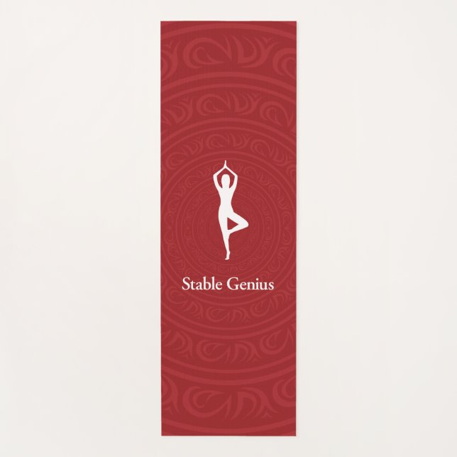 Esterilla De Yoga "Genio estable" yoga mate (Anverso)