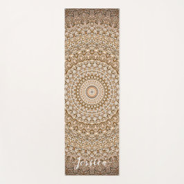 Esterilla De Yoga Geométrico de Boho Mandala