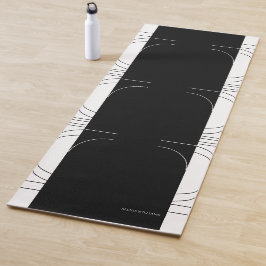 Esterilla De Yoga Geométrico Moderno Minimalista elegante personaliz