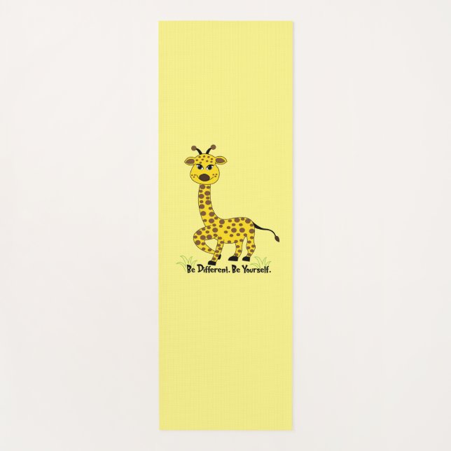 Esterilla De Yoga Giraffe Animal Cute (Anverso)