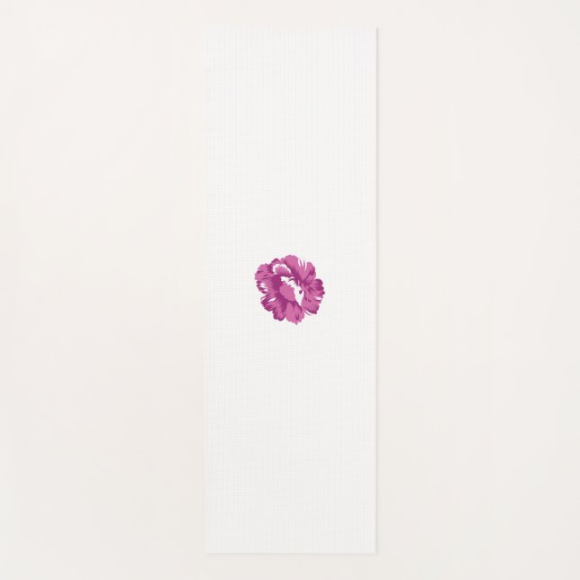 Esterilla De Yoga Girly, Pale Megenta, Salud Real (Anverso)