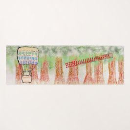 Esterilla De Yoga Globo de aire caliente gritando