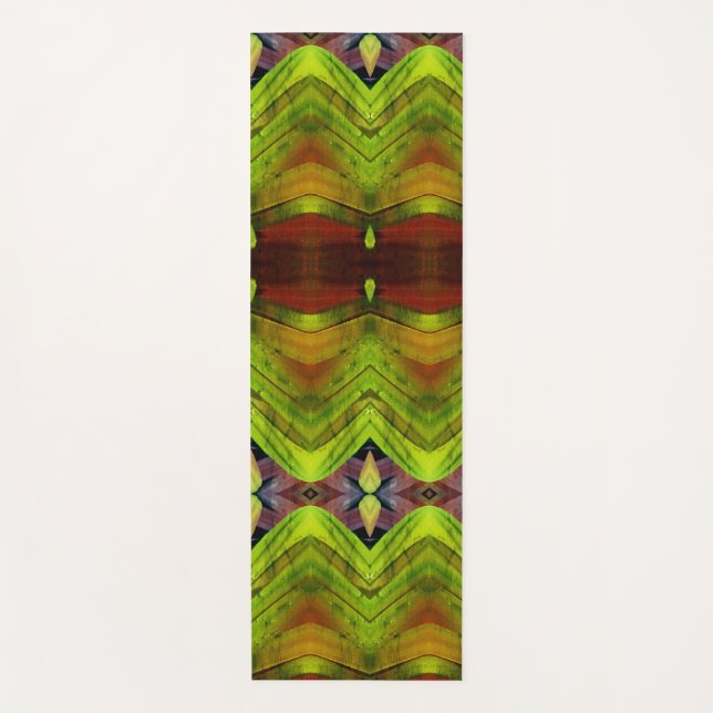 Esterilla De Yoga Golden Ikat x GL (Anverso)
