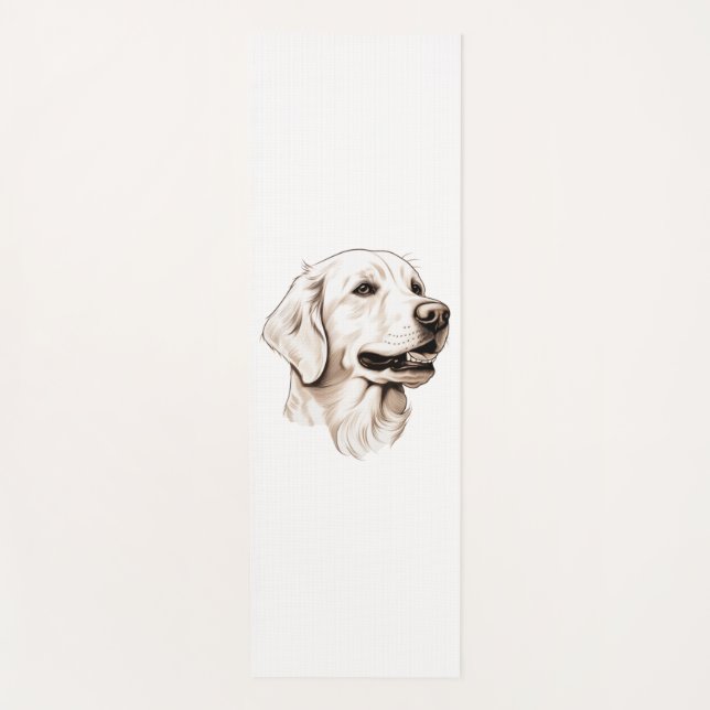 Esterilla De Yoga Golden Retriever 2 (Anverso)