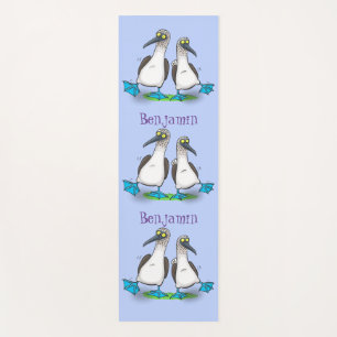 Esterilla De Yoga Gracioso, feliz personalizado de bailarines de pel