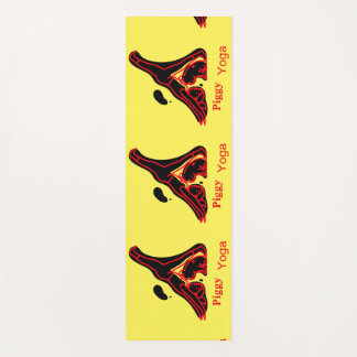 Esterilla De Yoga Gracioso Yoga Piggy