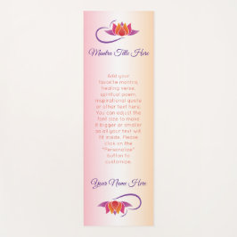 Esterilla De Yoga Gradación rosada anaranjada púrpura hermosa de