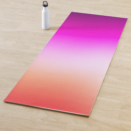 Esterilla De Yoga Gradiente de puesta de sol pastel radiante