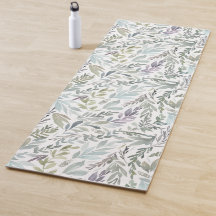 Green Blue Botanical Watercolor