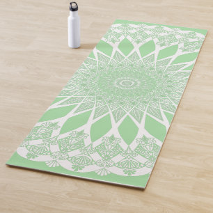 Esterilla De Yoga Green Seafoam Tristyns Mandala