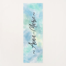 Esterilla De Yoga Green watercolor 