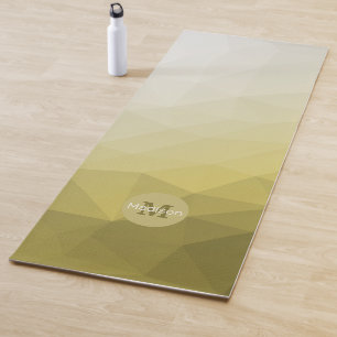 Esterilla De Yoga Gris Amarillo de malla fresca Modelo Monográfico