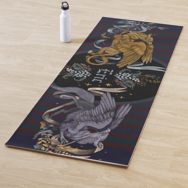 Esterilla De Yoga Gryphons de Plata y Oro Regios (In situ)