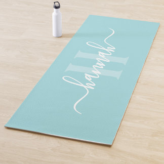 Esterilla De Yoga Guion de monograma grande femenino