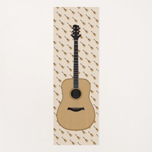 Esterilla De Yoga Guitarra encantadora (Anverso)