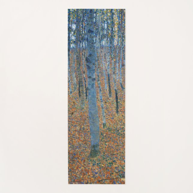 Esterilla De Yoga Gustav Klimt Beech Tree Forest Grove (Anverso)