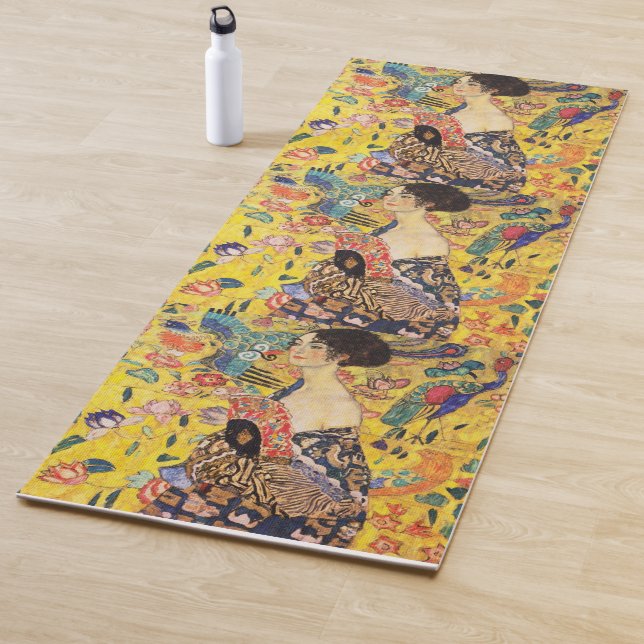 Esterilla De Yoga Gustav Klimt Dama con abanico (In situ)