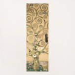 Esterilla De Yoga Gustav Klimt - El árbol de la vida, la frisa de es<br><div class="desc">El árbol de la vida,  Stoclet Frieze,  parte central del panel izquierdo - Gustav Klimt,  Cardboard,  1909</div>