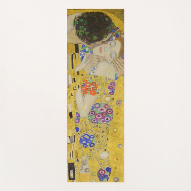 Esterilla De Yoga Gustav Klimt - El beso (Anverso)
