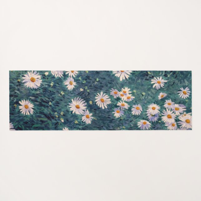 Esterilla De Yoga Gustave Caillebotte - Cama de Daisies, detalle (Reverso (horizontal))