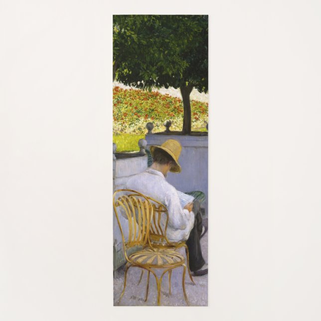 Esterilla De Yoga Gustave Caillebotte - Los árboles Naranjas