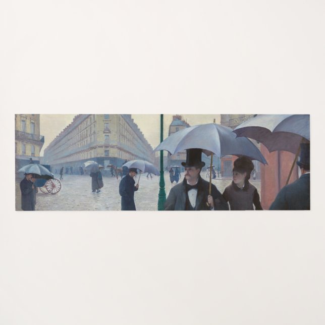 Esterilla De Yoga Gustave Caillebotte - Paris Street; Rainy Day (Reverso (horizontal))
