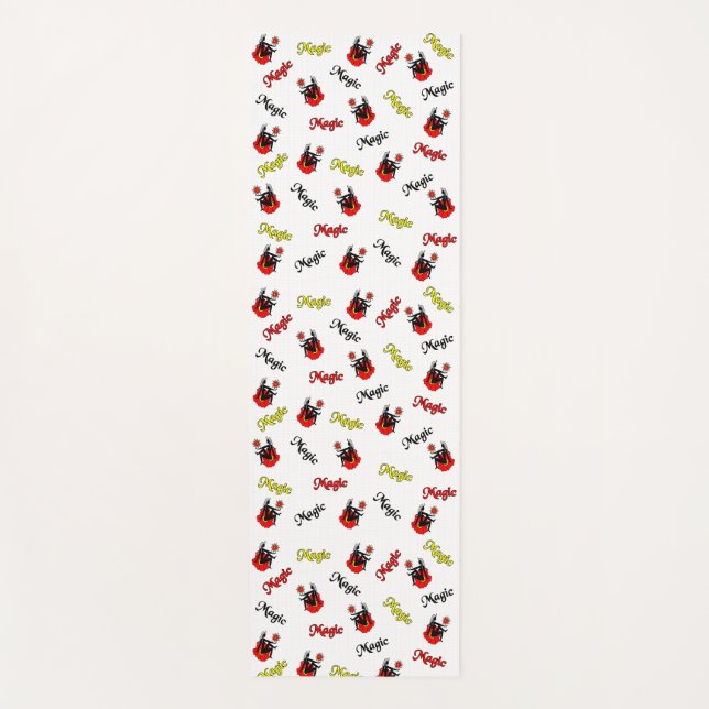 Esterilla De Yoga Hada mágica en una flor (Anverso)