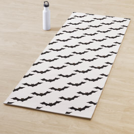 Esterilla De Yoga Halloween, Patrón De Murciélagos, Truco O Tratamie