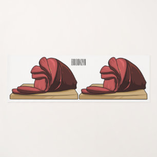 Esterilla De Yoga Ham personalizado ilustracion