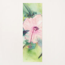 Handpainted Watercolour Belizean Hibiscus Flower