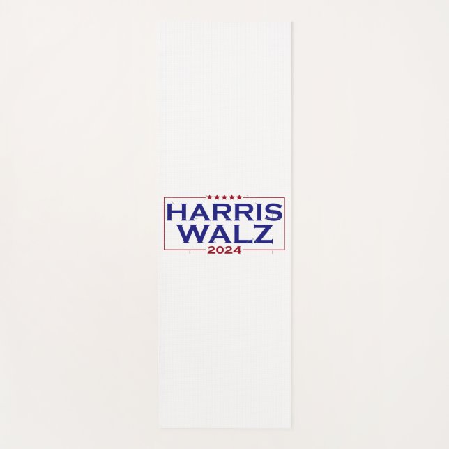 Esterilla De Yoga Harris Walz 2024 (Anverso)