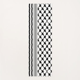 Esterilla De Yoga Hatta Keffiyeh Kufiya Folk Palestino (Patrón 2)