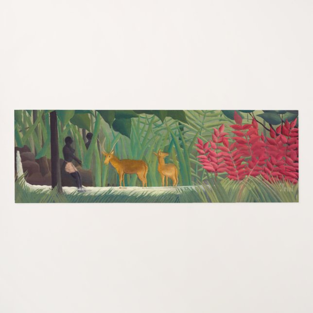 Esterilla De Yoga Henri Rousseau - La cascada (Reverso (horizontal))