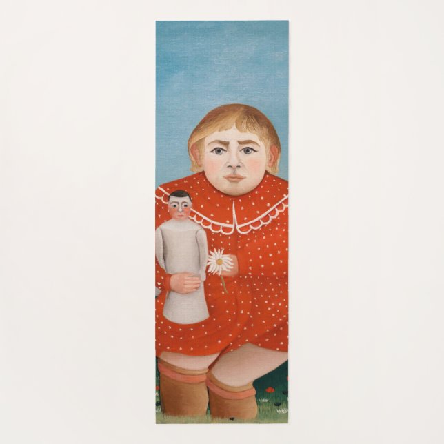 Esterilla De Yoga Henri Rousseau - Niño con muñeca (Reverso)